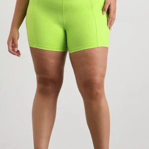 Best Aje ATHLETICA High Waisted Bike Shorts 605 Lime Green