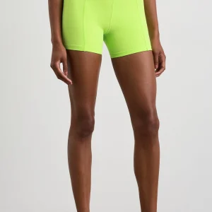 Best Aje ATHLETICA High Waisted Bike Shorts 605 Lime Green