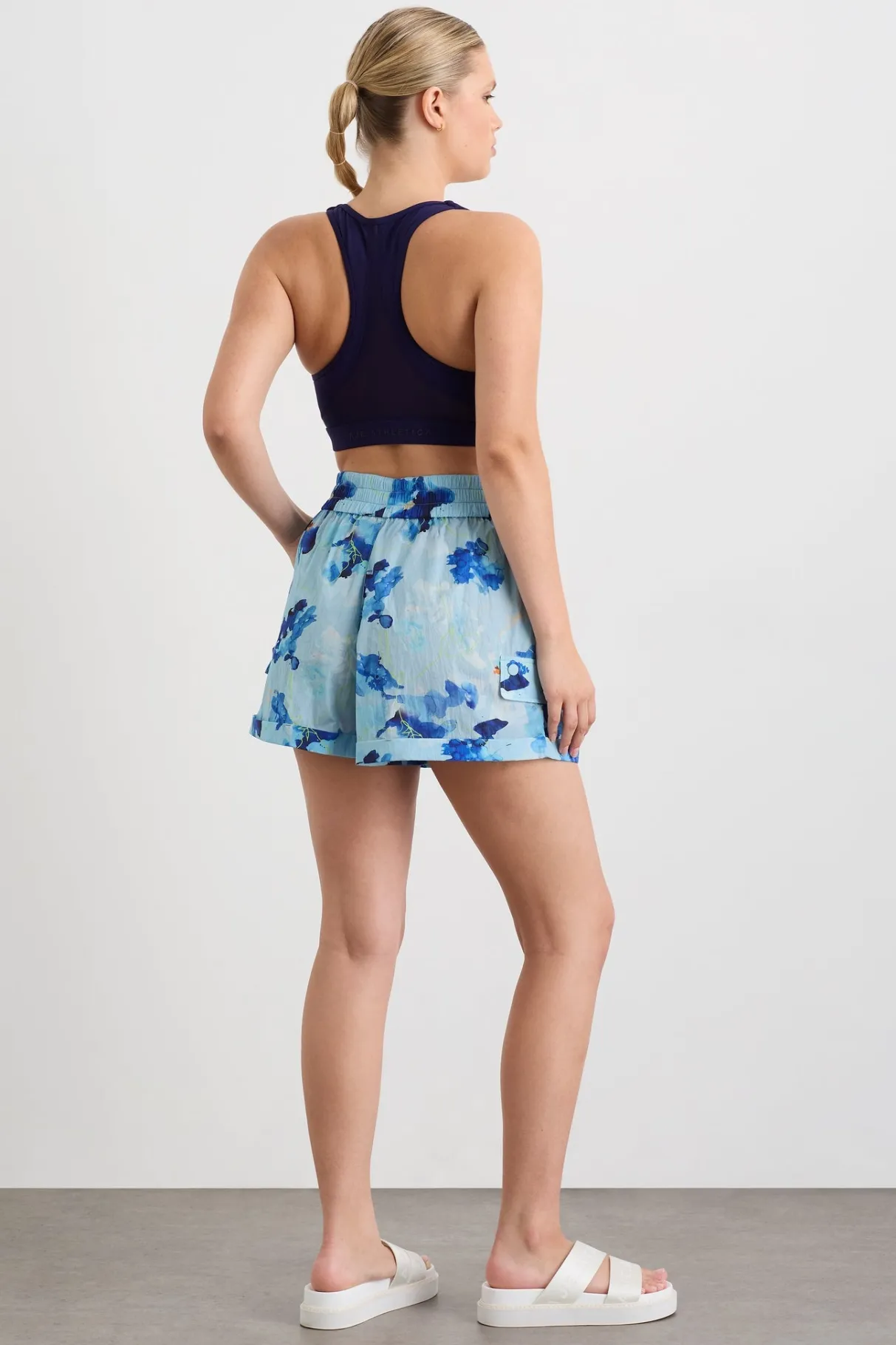 high_waisted_shorts__11.webp Store Aje ATHLETICA High Waisted Shorts 608 Expressive Floral