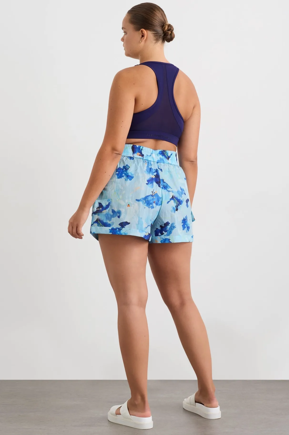 high_waisted_shorts__16.webp Store Aje ATHLETICA High Waisted Shorts 608 Expressive Floral