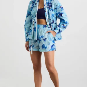 Store Aje ATHLETICA High Waisted Shorts 608 Expressive Floral