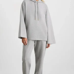 Clearance Aje ATHLETICA Hooded Jumper 432 Grey Marle