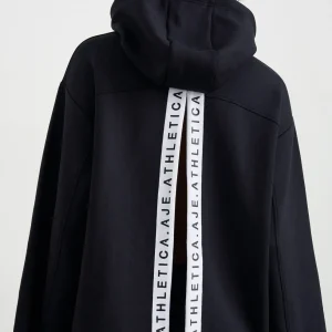 Discount Aje ATHLETICA Hooded Jumper 432 Black