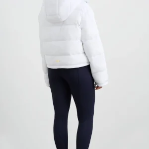 Discount Aje ATHLETICA Hooded Puffer Jacket 711 White