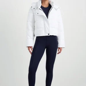 Discount Aje ATHLETICA Hooded Puffer Jacket 711 White