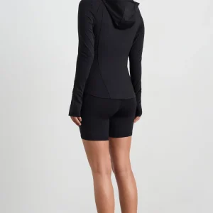 Fashion Aje ATHLETICA Hooded Running Jacket 752 Black