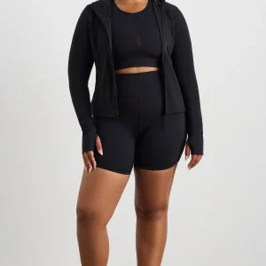 Fashion Aje ATHLETICA Hooded Running Jacket 752 Black