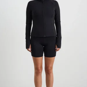 Fashion Aje ATHLETICA Hooded Running Jacket 752 Black
