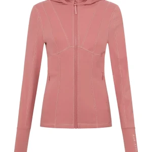 Best Sale Aje ATHLETICA Hooded Zip Up Jacket 709 Rose Pink/Rose Quartz