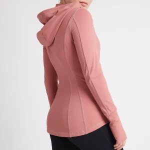 Best Sale Aje ATHLETICA Hooded Zip Up Jacket 709 Rose Pink/Rose Quartz