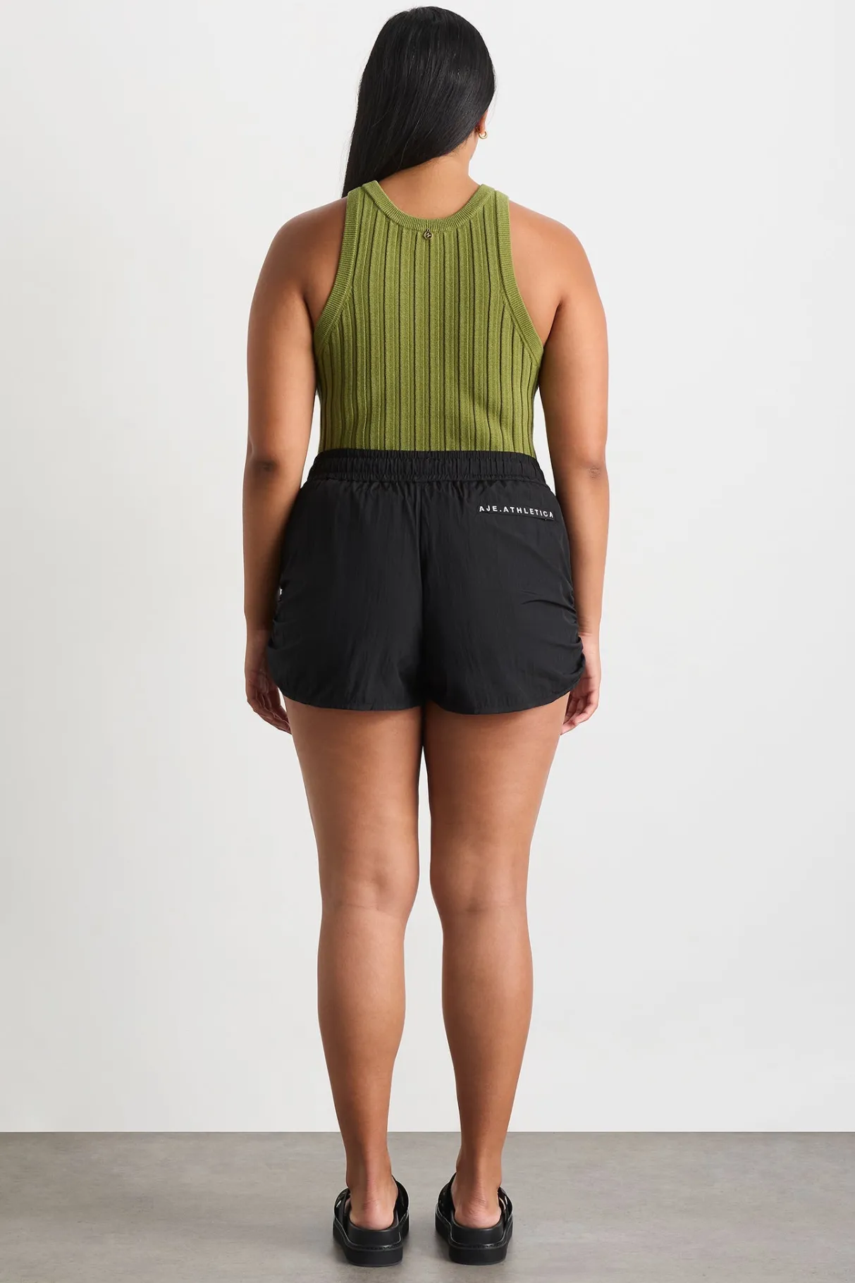 hydra_racer_knit_ribbed_top_11-5.webp Online Aje ATHLETICA Hydra Racer Knit Ribbed Top Evergreen