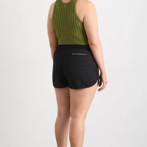 Online Aje ATHLETICA Hydra Racer Knit Ribbed Top Evergreen