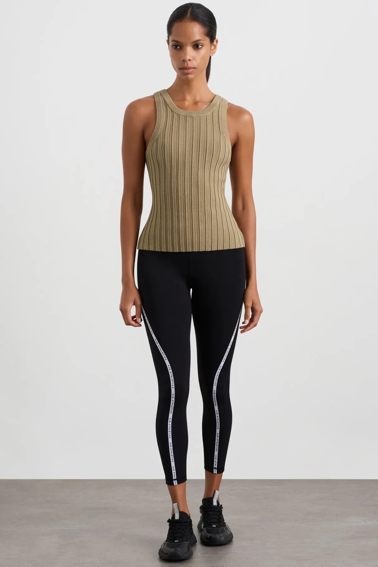 hydra_racer_knit_ribbed_top_2-2.webp Shop Aje ATHLETICA Hydra Racer Knit Ribbed Top Soft Khaki