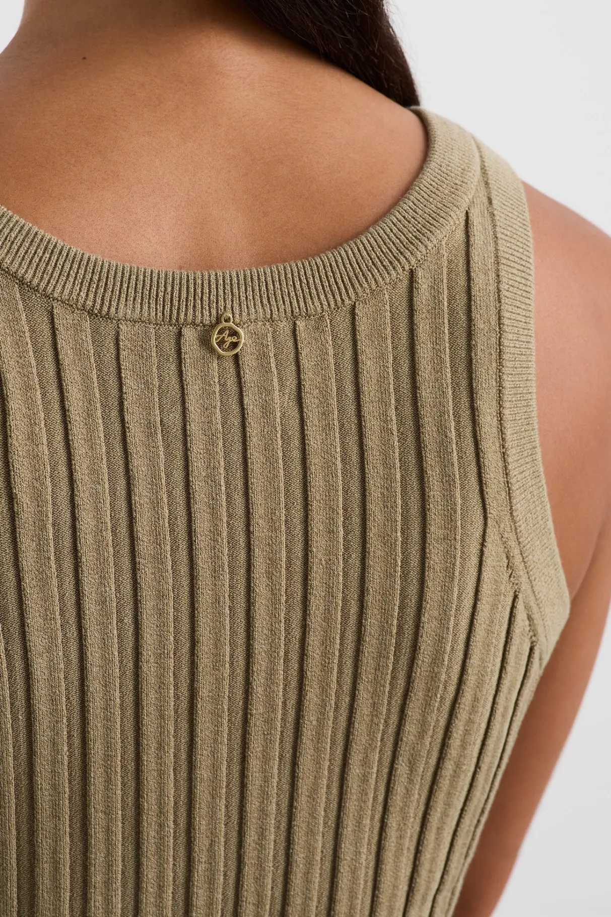 hydra_racer_knit_ribbed_top_3-2.webp Shop Aje ATHLETICA Hydra Racer Knit Ribbed Top Soft Khaki