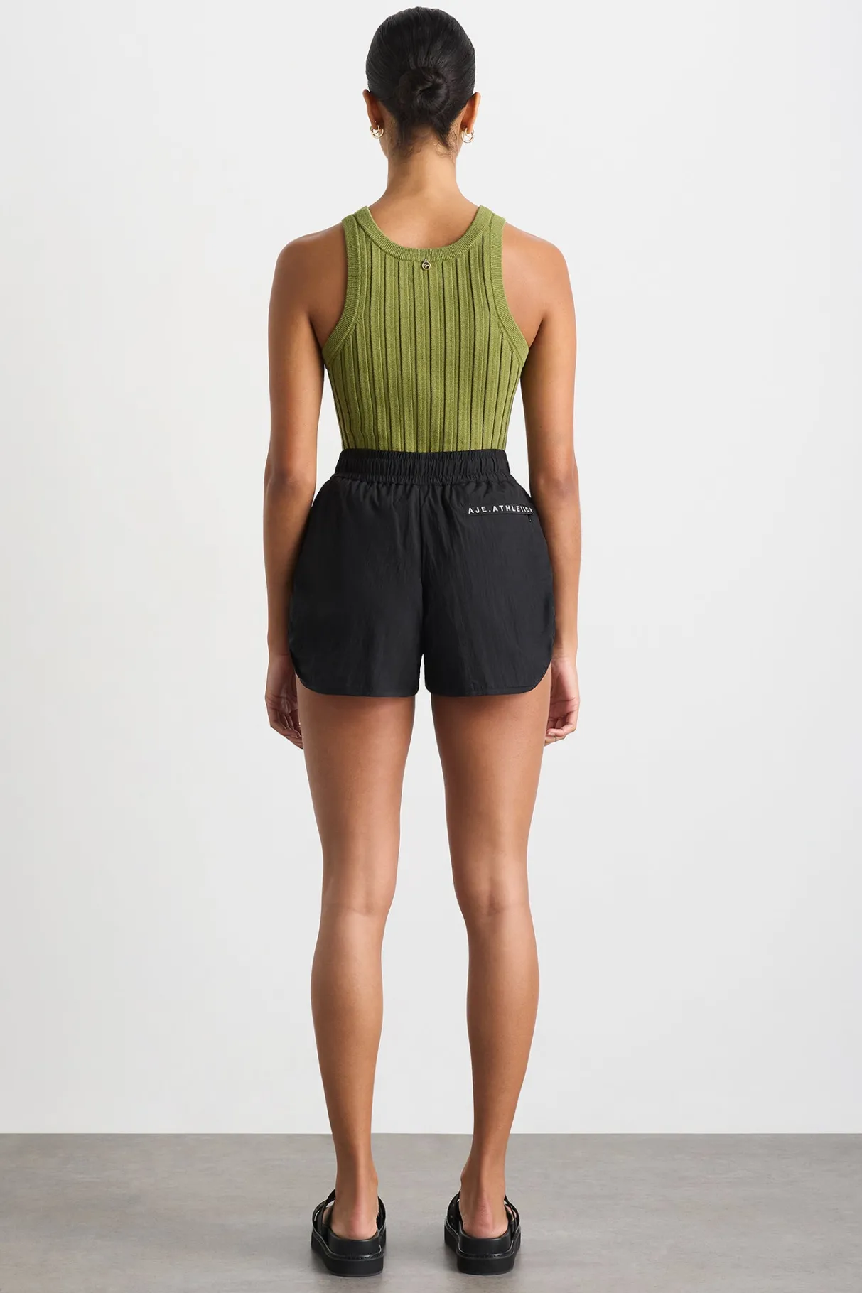 hydra_racer_knit_ribbed_top_5-6.webp Online Aje ATHLETICA Hydra Racer Knit Ribbed Top Evergreen