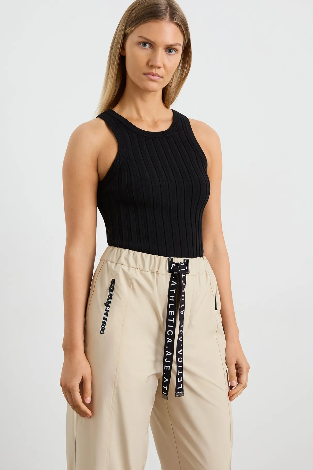 hydra_racer_rib_tank__0-3.webp Shop Aje ATHLETICA Hydra Racer Rib Tank 107 Black