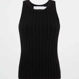 Shop Aje ATHLETICA Hydra Racer Rib Tank 107 Black
