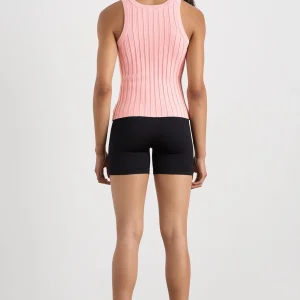 Discount Aje ATHLETICA Hydra Racer Rib Tank 107 Millenial Pink