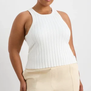 Store Aje ATHLETICA Hydra Racer Rib Tank 107 White
