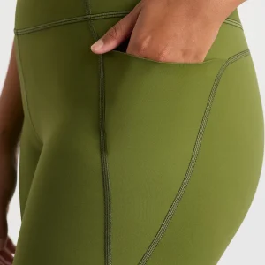 Online Aje ATHLETICA Inset Full Length Legging 250 Evergreen Black