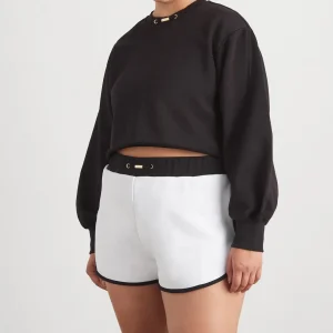 Best Sale Aje ATHLETICA Interlock Sweater 413 Black