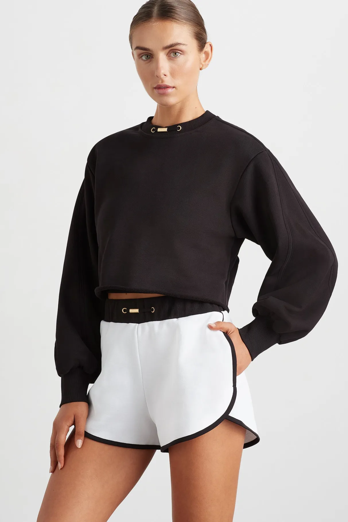 interlock_sweater__2.webp Best Sale Aje ATHLETICA Interlock Sweater 413 Black