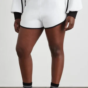 Outlet Aje ATHLETICA Interlock Terry Short 627 White/Black