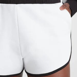 Outlet Aje ATHLETICA Interlock Terry Short 627 White/Black