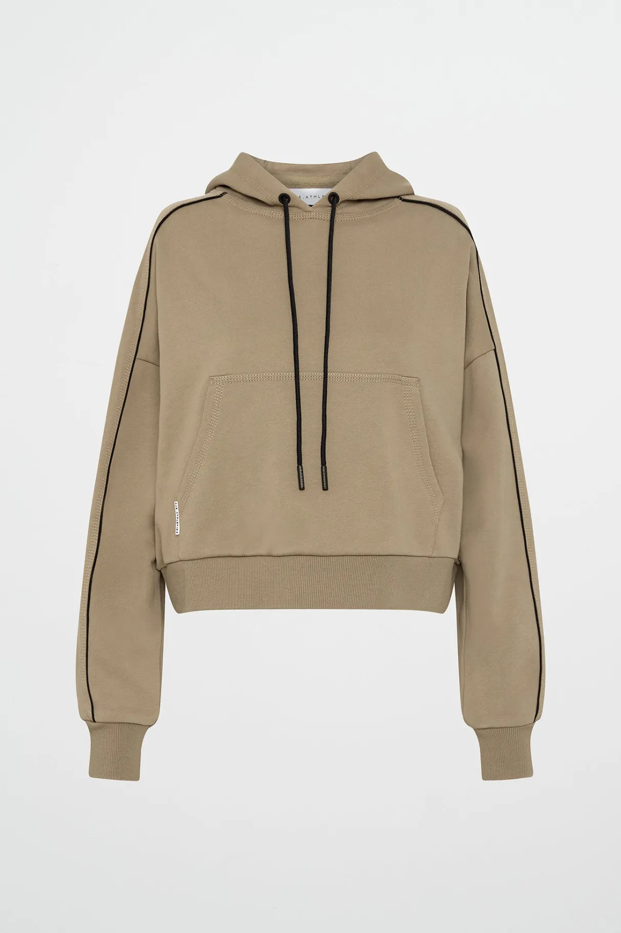 kangaroo_pocket_hoodie__1.webp Online Aje ATHLETICA Kangaroo Pocket Hoodie 405 Soft Khaki Black