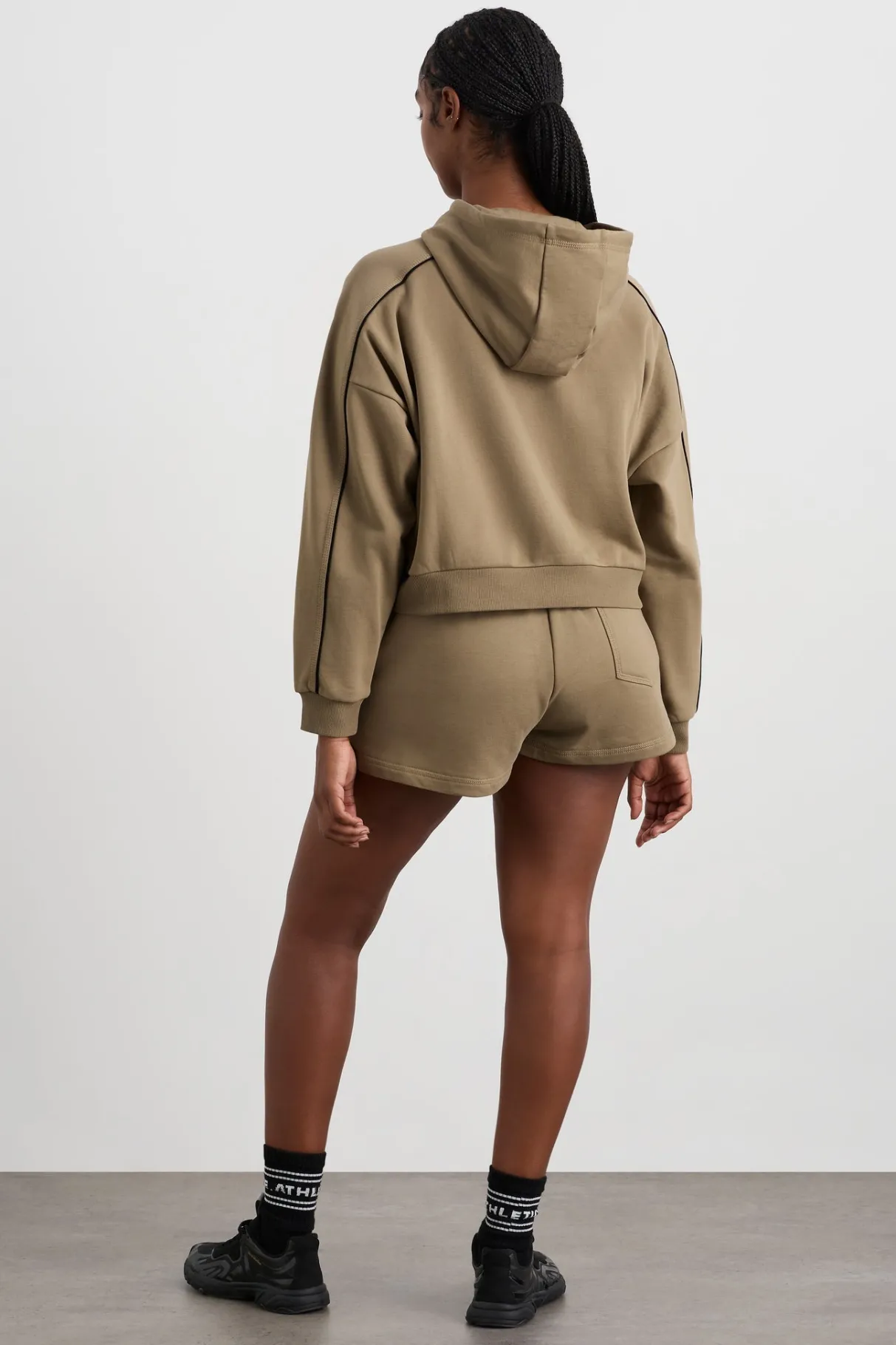 kangaroo_pocket_hoodie__10.webp Online Aje ATHLETICA Kangaroo Pocket Hoodie 405 Soft Khaki Black