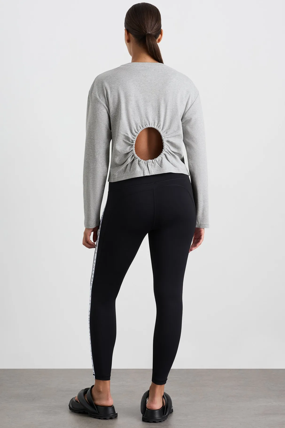 keyhole_drawstring_long_sleeve_tee__9.webp Online Aje ATHLETICA Keyhole Drawstring Long Sleeve Tee 149 Grey Marle