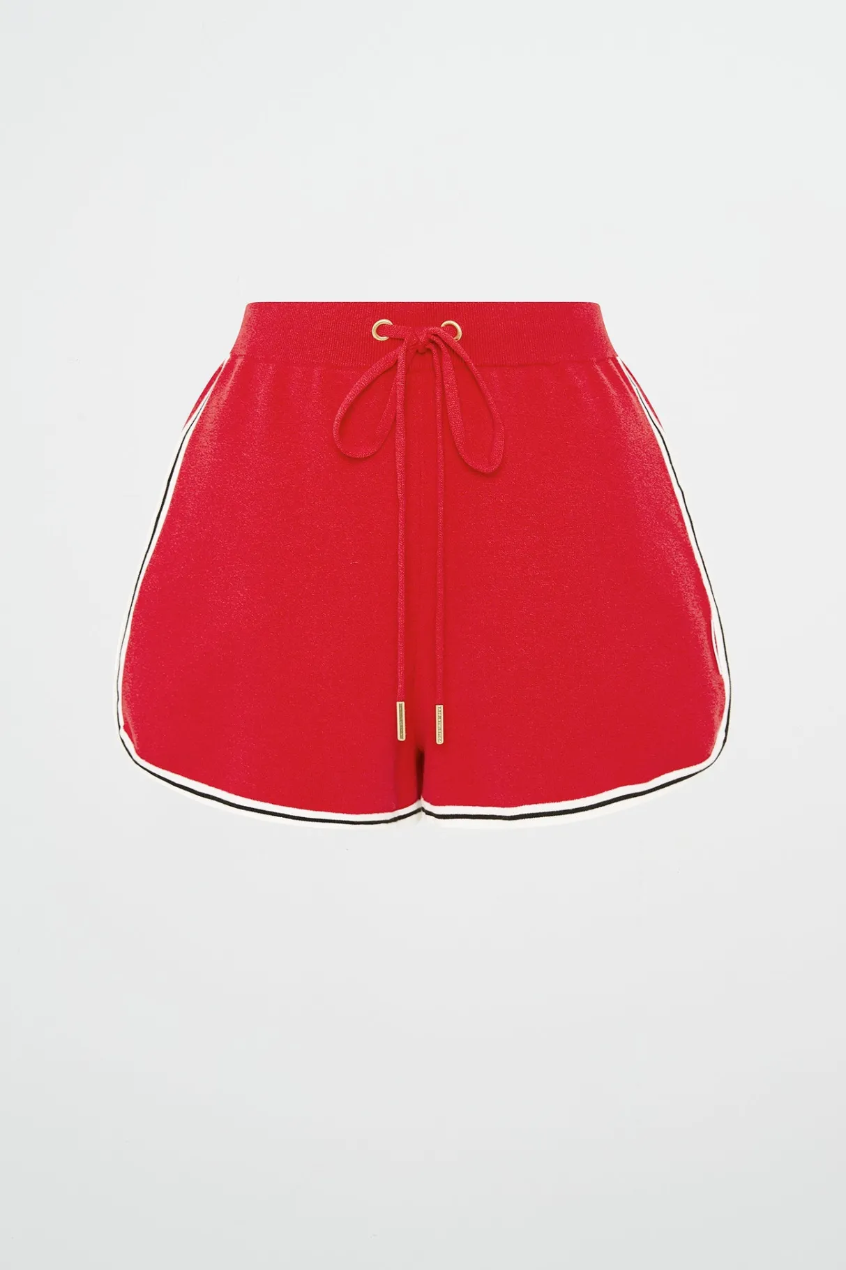 knit_contrast_shorts__2.webp Best Aje ATHLETICA Knit Contrast Shorts 603 Passionate Red