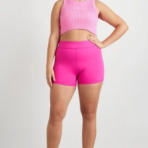 Cheap Aje ATHLETICA Knitted Mini Logo Tank 135 Candy Pink