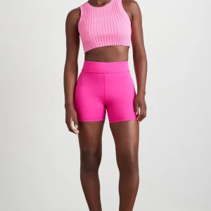Cheap Aje ATHLETICA Knitted Mini Logo Tank 135 Candy Pink