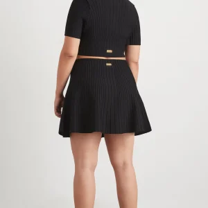 Online Aje ATHLETICA Knitted Polo Top 341 Black
