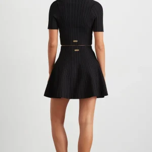 Online Aje ATHLETICA Knitted Polo Top 341 Black