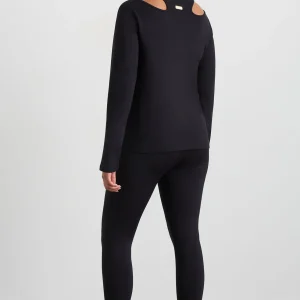 Outlet Aje ATHLETICA Layered Long Sleeve Top 157 Black