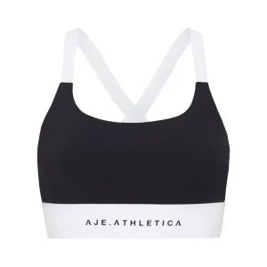 Discount Aje ATHLETICA Light Support Sports Bra 320 Black/White