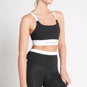 Discount Aje ATHLETICA Light Support Sports Bra 320 Black/White