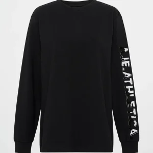 Hot Aje ATHLETICA Light Weight Logo Crew Jumper 127 Black