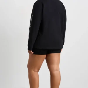 Hot Aje ATHLETICA Light Weight Logo Crew Jumper 127 Black