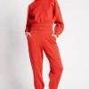 Outlet Aje ATHLETICA Logo Knit Trackpants 505 Garnet Red