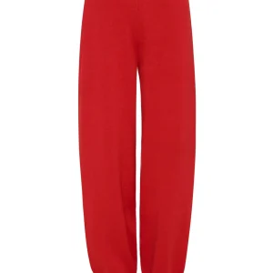 Outlet Aje ATHLETICA Logo Knit Trackpants 505 Garnet Red