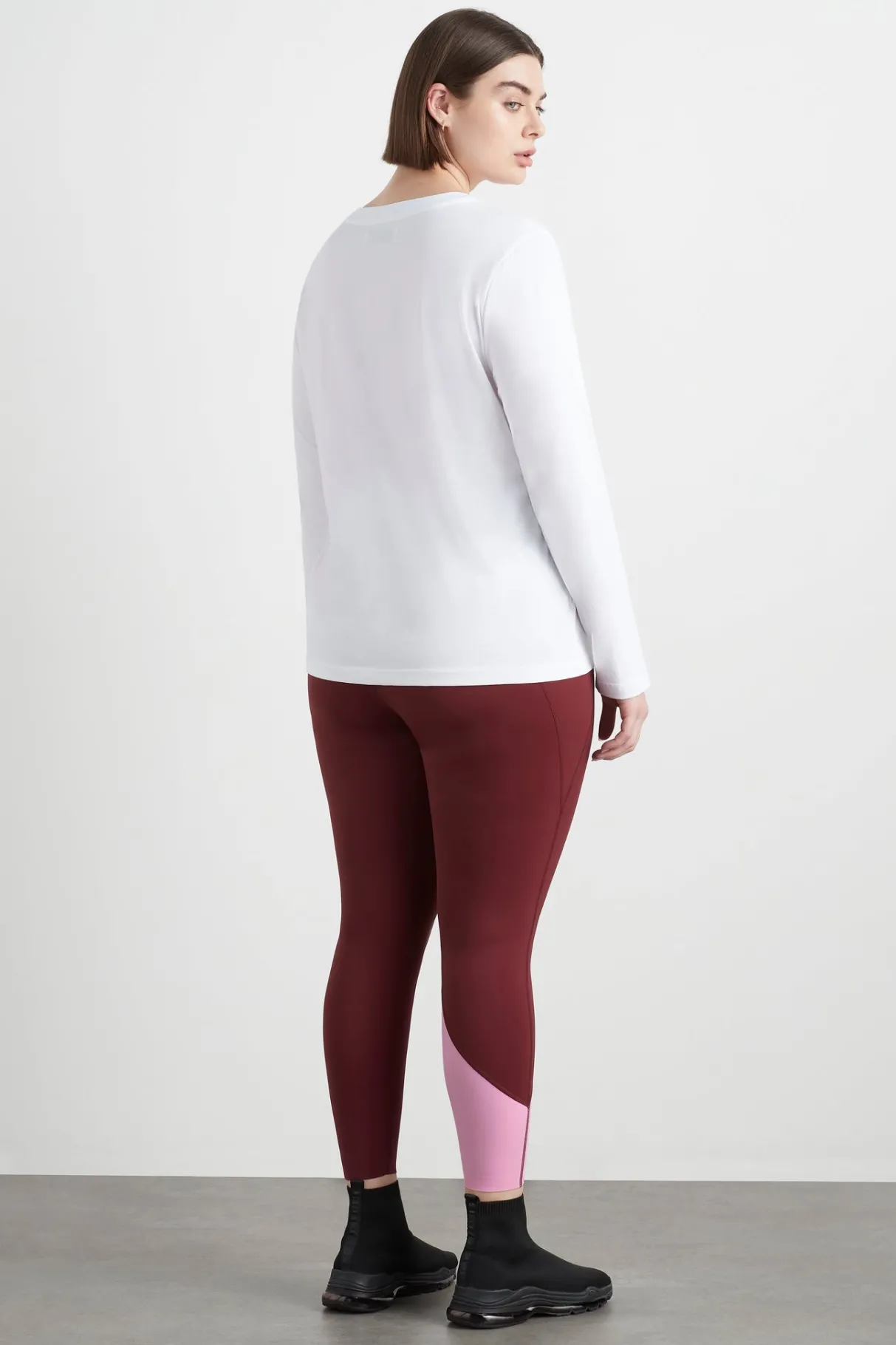 logo_long_sleeve_tshirt__12.webp Online Aje ATHLETICA Logo Long Sleeve T-Shirt 127 White/Burnt Burgundy
