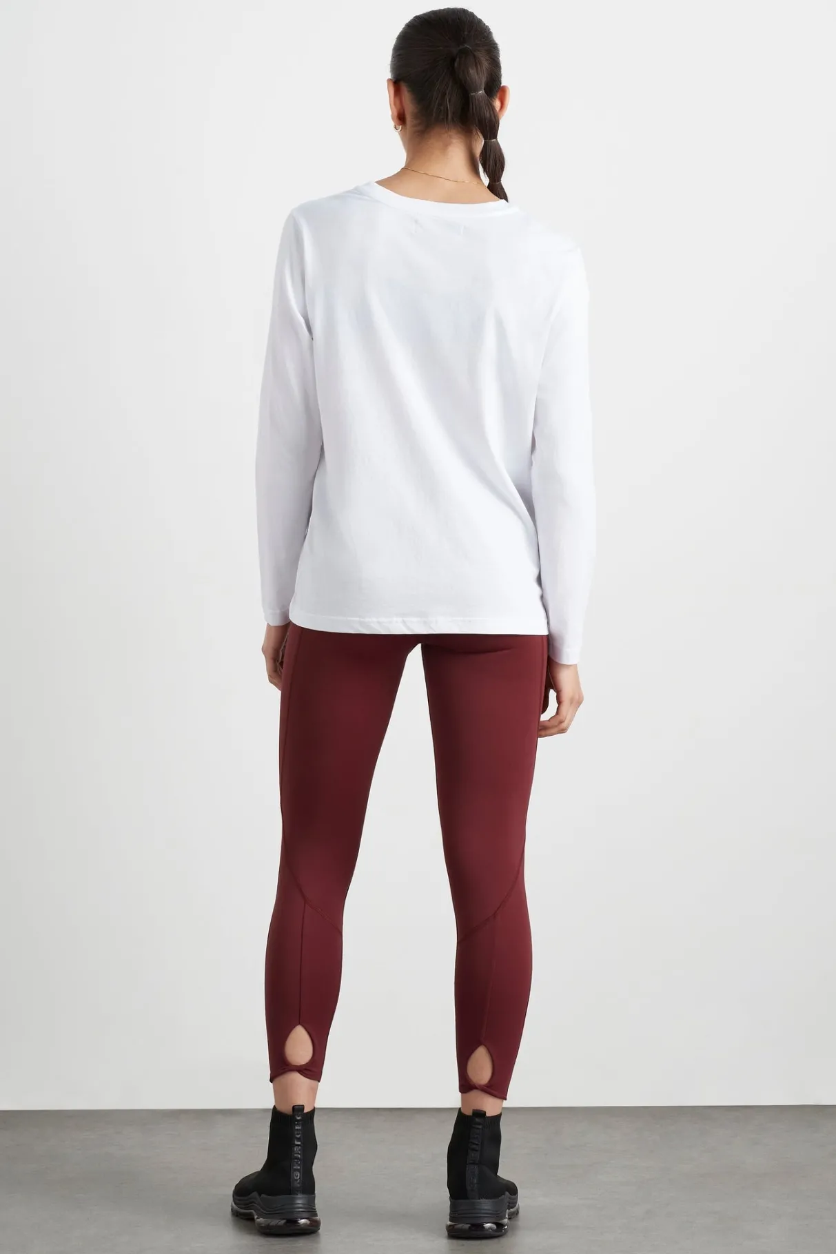 logo_long_sleeve_tshirt__4.webp Online Aje ATHLETICA Logo Long Sleeve T-Shirt 127 White/Burnt Burgundy