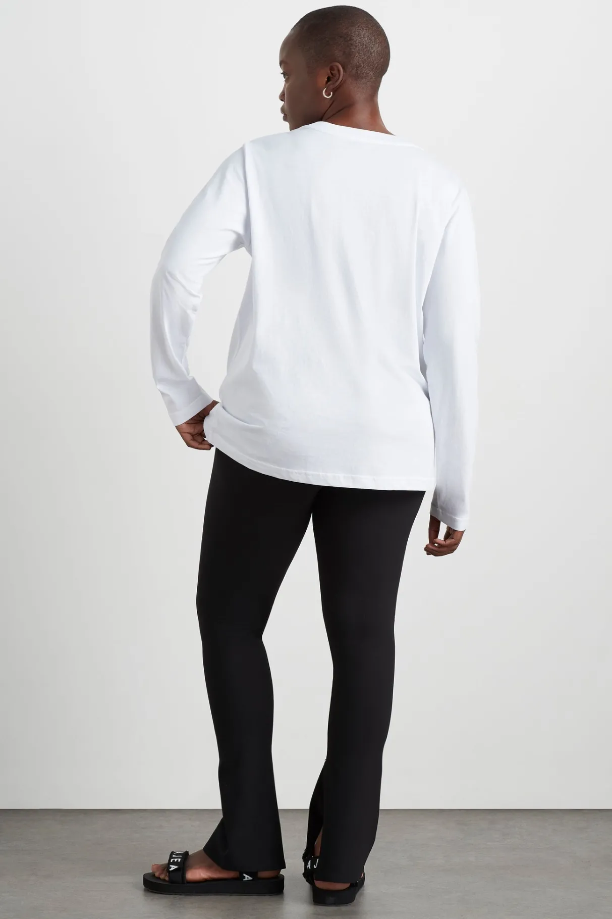 logo_long_sleeve_tshirt__8.webp Online Aje ATHLETICA Logo Long Sleeve T-Shirt 127 White/Burnt Burgundy