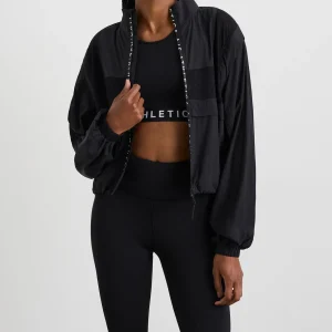 Flash Sale Aje ATHLETICA Logo Mesh Jacket 757 Black