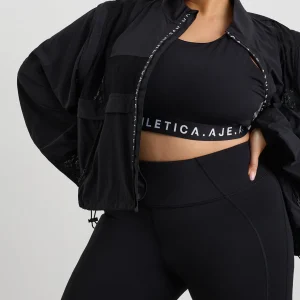 Flash Sale Aje ATHLETICA Logo Mesh Jacket 757 Black