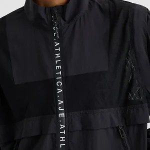 Flash Sale Aje ATHLETICA Logo Mesh Jacket 757 Black
