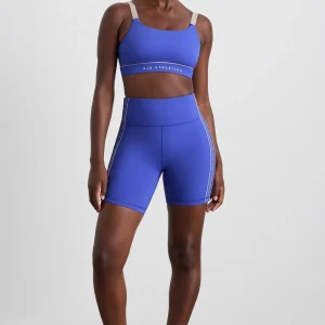 Online Aje ATHLETICA Logo Notch Bike Short 639 Marine Blue Latte Beige